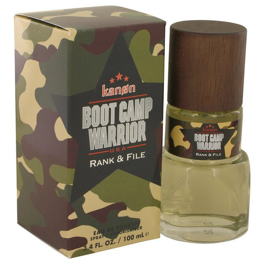 Kanon Boot Camp Warrior Rank & File by Kanon Eau De Toilette Spray 3.4 oz for Men - Thesavour