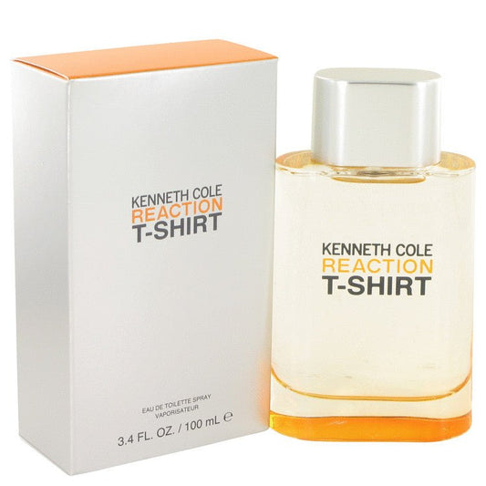 Kenneth Cole Reaction T-Shirt by Kenneth Cole Eau De Toilette Spray 3.4 oz for Men - Thesavour