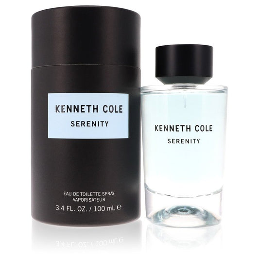 Kenneth Cole Serenity by Kenneth Cole Eau De Toilette Spray (Unisex) 3.4 oz for Men - Thesavour