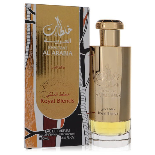 Khaltat Al Arabia by Lattafa Eau De Parfum Spray 3.4 oz for Men - Thesavour