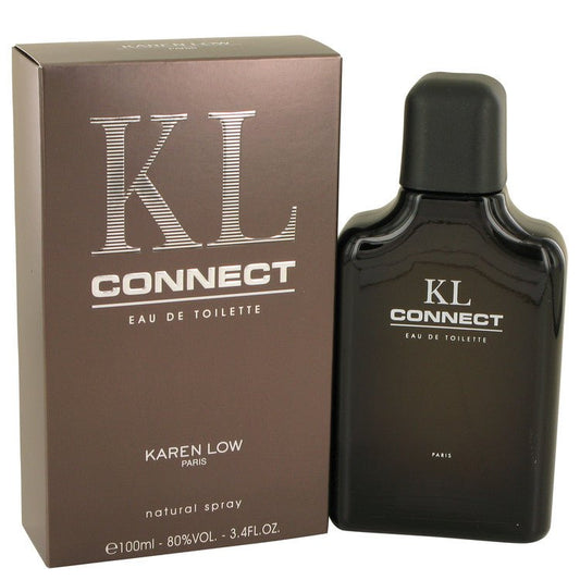 KL Connect by Karen Low Eau De Toilette Spray 3.4 oz for Men - Thesavour