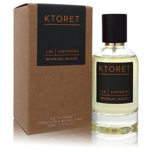 Ktoret 138 Santorini by Michael Malul Eau De Parfum Spray 3.4 oz for Men - Thesavour