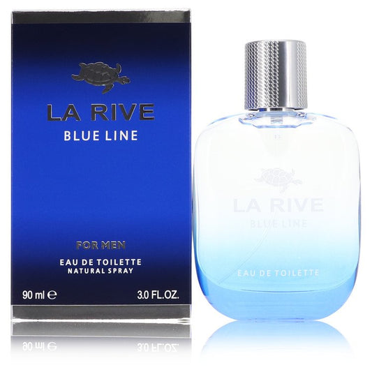 La Rive Blue Line by La Rive Eau De Toilette Spray 3.0 oz for Men - Thesavour