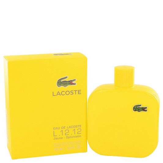 Lacoste Eau De Lacoste L.12.12 Jaune by Lacoste Eau De Toilette Spray for Men - Thesavour