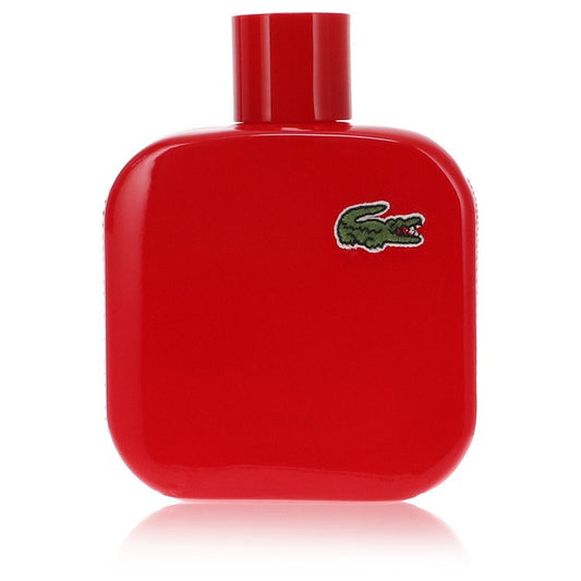 Lacoste Eau De Lacoste L.12.12 Rouge by Lacoste Eau De Toilette Spray (unboxed) 3.3 oz for Men - Thesavour