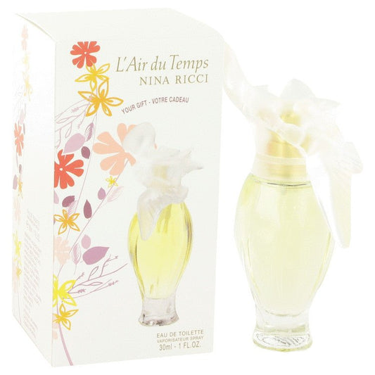 L'AIR DU TEMPS by Nina Ricci Eau De Toilette Spray 1 oz for Women - Thesavour