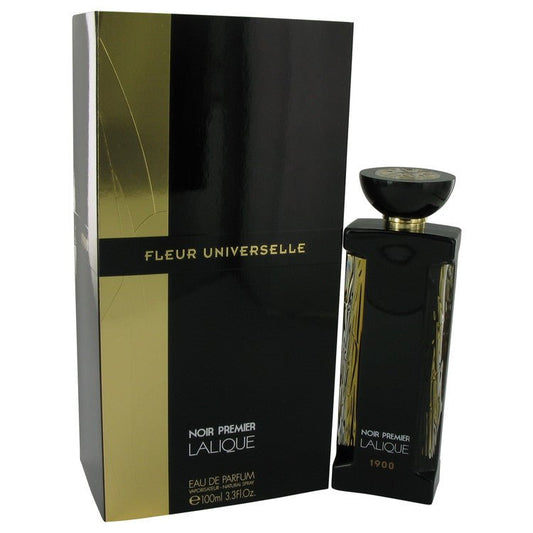 Lalique Fleur Universelle Noir Premier by Lalique Eau De Parfum Spray (Unisex) 3.3 oz for Women - Thesavour