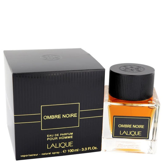 Lalique Ombre Noire by Lalique Eau De Parfum Spray 3.3 oz for Men - Thesavour