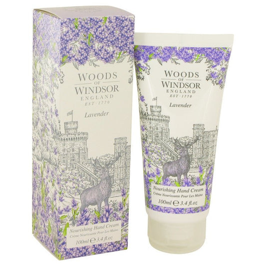 Lavender by Woods of Windsor Nourishing Hand Cream 3.4 oz for Women - Thesavour
