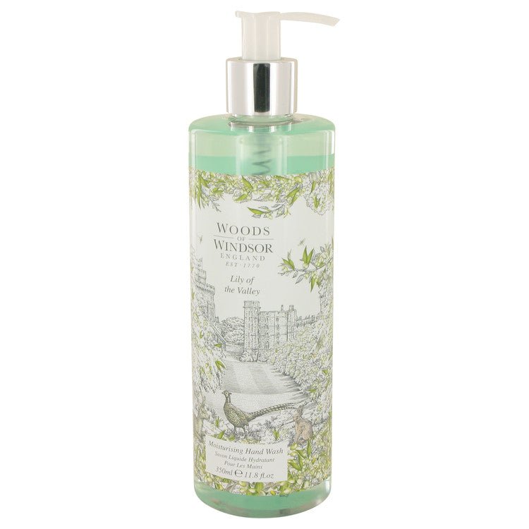 Lily of the Valley (Woods of Windsor) by Woods of Windsor Hand Wash 11.8 oz for Women - Thesavour