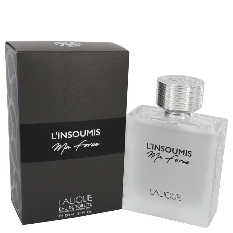L'Insoumis Ma Force by Lalique Eau De Toilette Spray 3.3 oz for Men - Thesavour