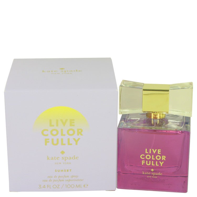 Live Colorfully Sunset by Kate Spade Eau De Parfum Spray 3.4 oz for Women - Thesavour
