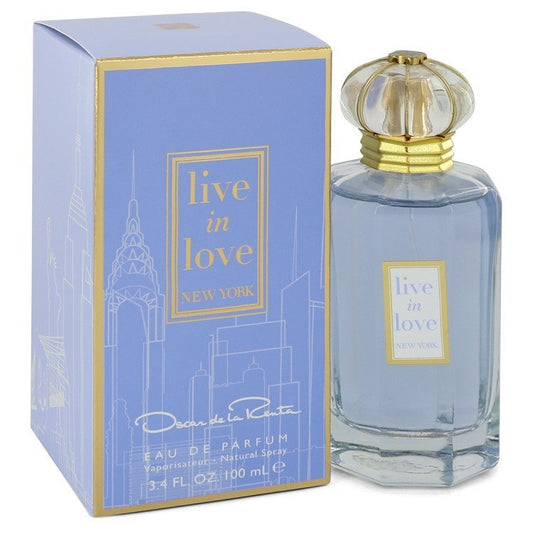 Live In Love New York by Oscar De La Renta Eau De Parfum Spray 3.4 oz for Women - Thesavour