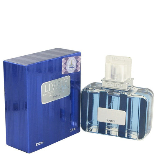 Lively by Parfums Lively Eau De Toilette Spray 3.4 oz for Men - Thesavour