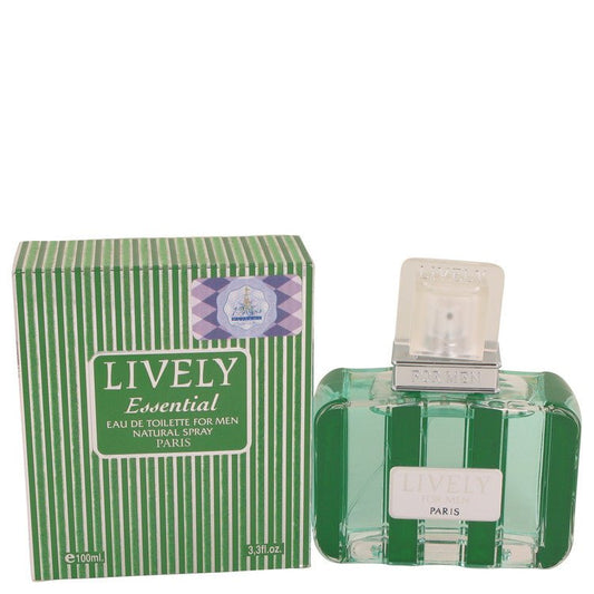Lively Essential by Parfums Lively Eau De Toilette Spray 3.3 oz for Men - Thesavour