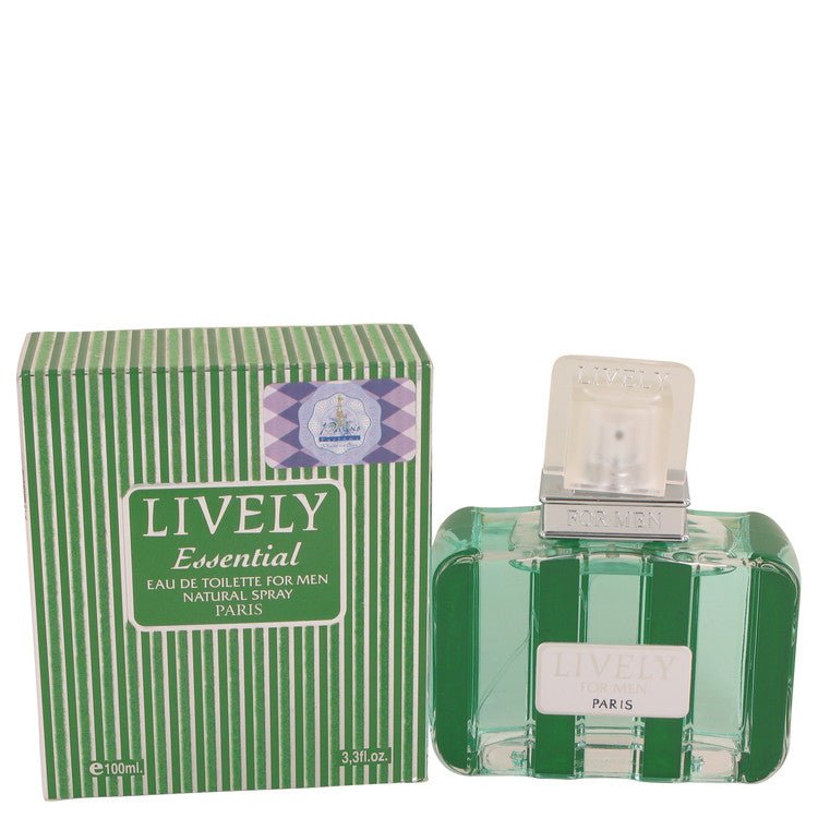 Lively Essential by Parfums Lively Eau De Toilette Spray 3.3 oz for Men - Thesavour
