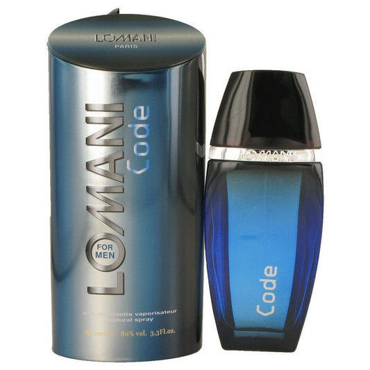 Lomani Code by Lomani Eau De Toilette Spray 3.4 oz for Men - Thesavour