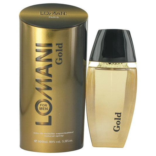 Lomani Gold by Lomani Eau De Toilette Spray 3.3 oz for Men - Thesavour