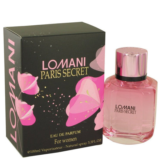 Lomani Paris Secret by Lomani Eau De Parfum Spray 3.3 oz for Women - Thesavour
