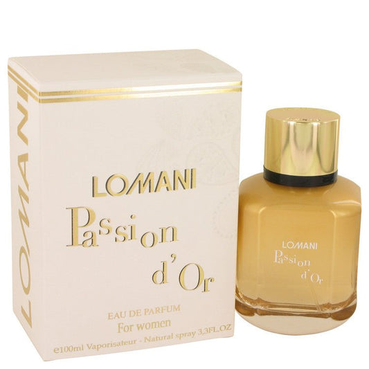 Lomani Passion D'or by Lomani Eau De Parfum Spray 3.3 oz for Women - Thesavour