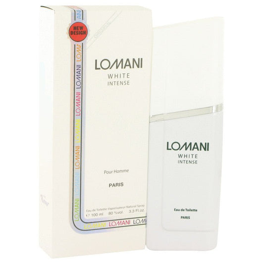 Lomani White Intense by Lomani Eau De Toilette Spray 3.3 oz for Men - Thesavour