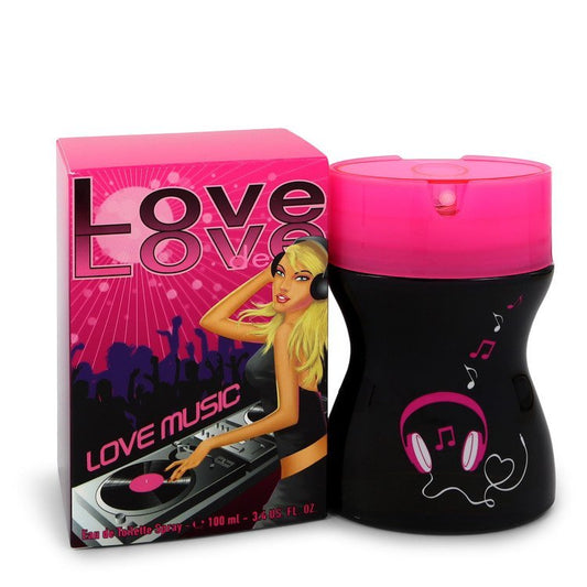 Love Love Music by Cofinluxe Eau De Toilette Spray 3.4 oz for Women - Thesavour