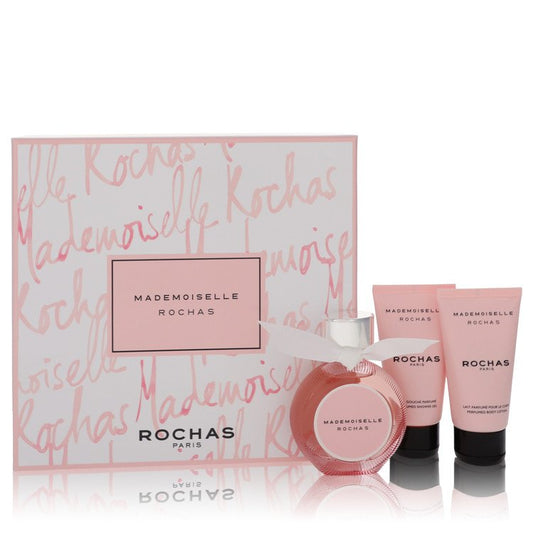 Mademoiselle Rochas Couture by Rochas Gift Set -- 1.7 oz Eau De Parfum + 3.3 oz Perfumed Body Lotion for Women - Thesavour