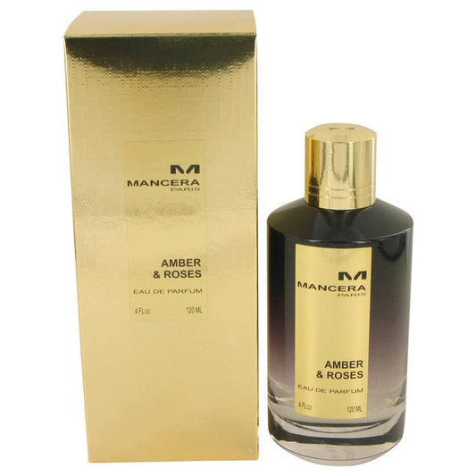Mancera Amber & Roses by Mancera Eau De Parfum Spray (Unisex) 4 oz for Women - Thesavour
