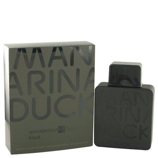 Mandarina Duck Black by Mandarina Duck Eau De Toilette Spray 3.4 oz for Men - Thesavour
