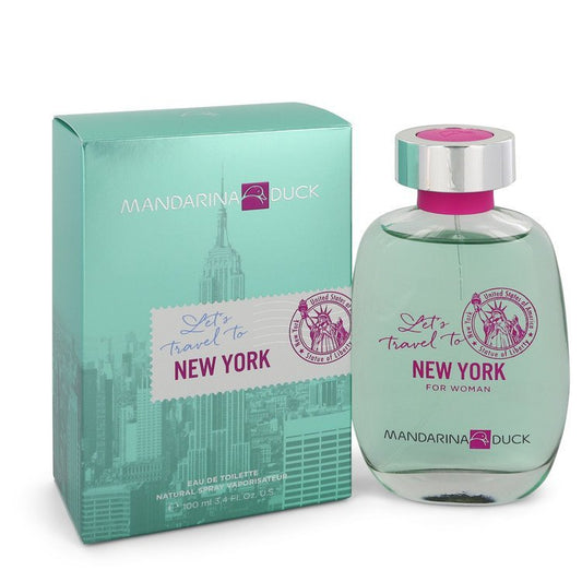 Mandarina Duck Let's Travel to New York by Mandarina Duck Eau De Toilette Spray 3.4 oz for Women - Thesavour