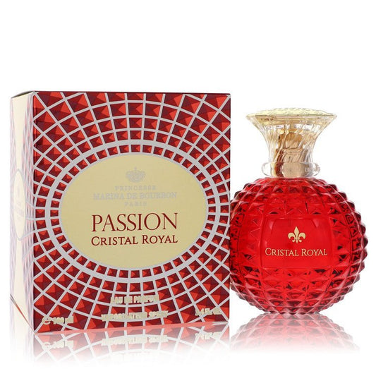 Marina De Bourbon Cristal Royal Passion by Marina De Bourbon Eau De Parfum Spray 3.4 oz for Women - Thesavour