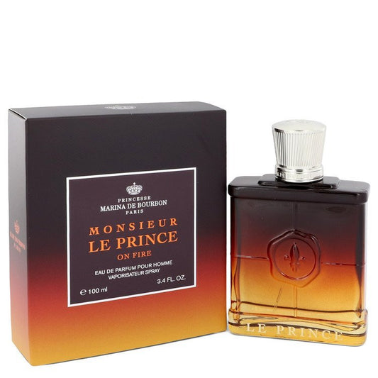 Marina De Bourbon Le Prince In Fire by Marina De Bourbon Eau De Parfum Spray 3.4 oz for Men - Thesavour