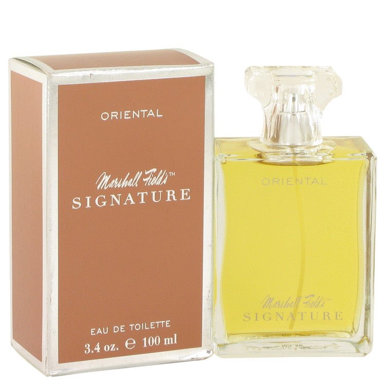 Marshall Fields Signature Oriental by Marshall Fields Eau De Toilette Spray (Scratched box) 3.4 oz for Women - Thesavour