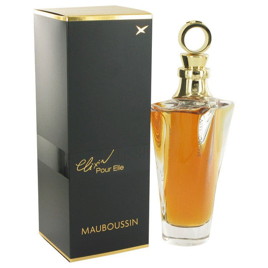 Mauboussin L'Elixir Pour Elle by Mauboussin Eau De Parfum Spray 3.4 oz for Women - Thesavour
