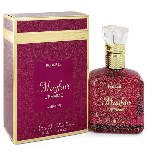 Mayfair L'femme by Riiffs Eau De Parfum Spray (Unisex) 3.4 oz for Women - Thesavour