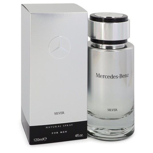 Mercedes Benz Silver by Mercedes Benz Eau De Toilette Spray 4 oz for Men - Thesavour