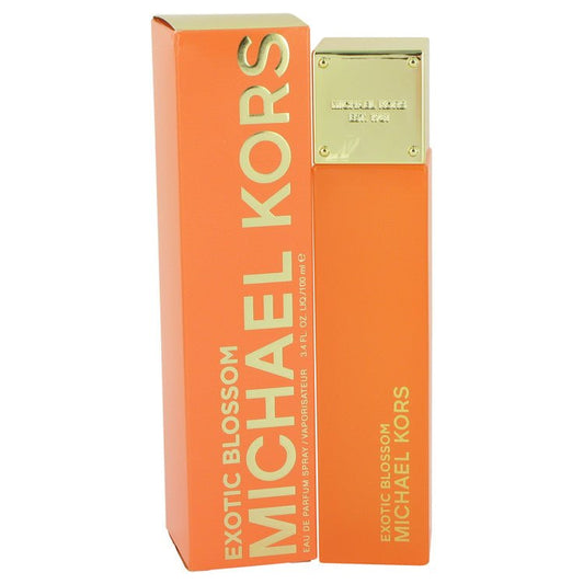 Michael Kors Exotic Blossom by Michael Kors Eau De Parfum Spray 3.4 oz for Women - Thesavour