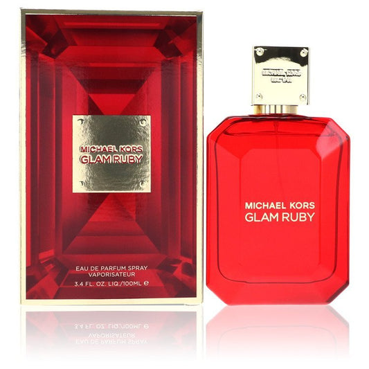 Michael Kors Glam Ruby by Michael Kors Eau De Parfum Spray 3.4 oz for Women - Thesavour