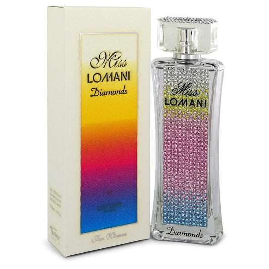 Miss Lomani Diamonds by Lomani Eau De Parfum Spray 3.3 oz for Women - Thesavour