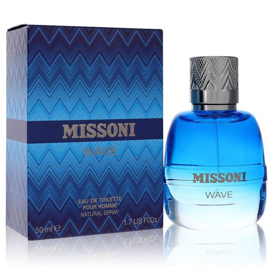 Missoni Wave by Missoni Eau De Toilette Spray 1.7 oz for Men - Thesavour