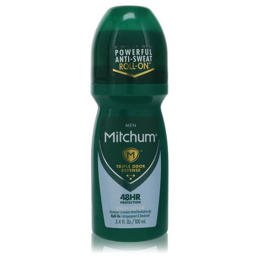 Mitchum Triple Odor Defense by Mitchum Roll-On Deodorant 3.4 oz for Men - Thesavour