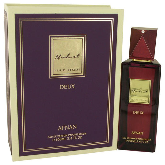 Modest Pour Femme Deux by Afnan Eau De Parfum Spray 3.4 oz for Women - Thesavour