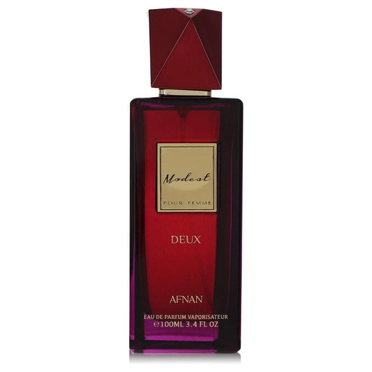 Modest Pour Femme Deux by Afnan Eau De Parfum Spray (unboxed) 3.4 oz for Women - Thesavour