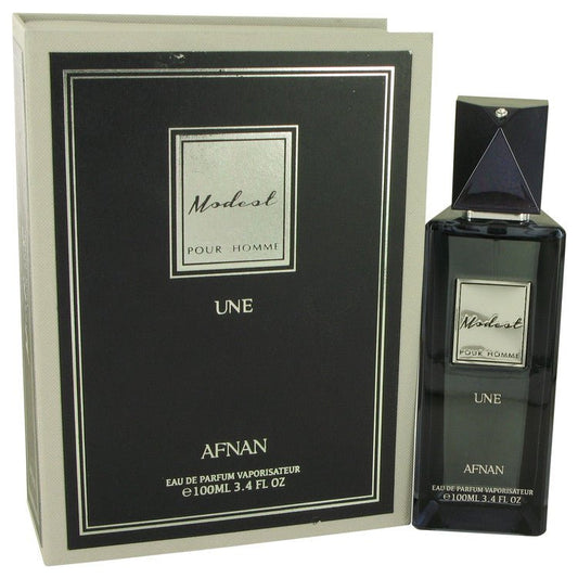 Modest Pour Homme Une by Afnan Eau De Parfum Spray 3.4 oz for Men - Thesavour