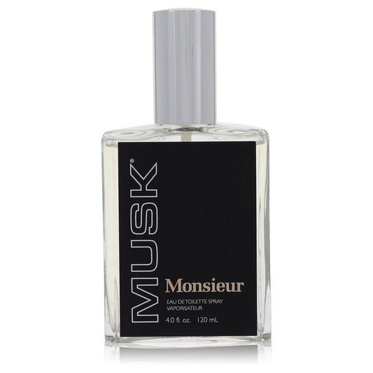 MONSIEUR MUSK by Dana Eau De Toilette Spray (Unboxed) 4 oz for Men - Thesavour