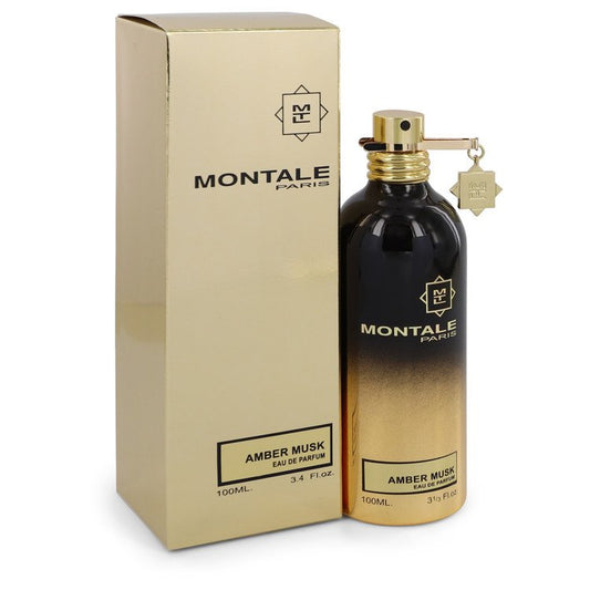 Montale Amber Musk by Montale Eau De Parfum Spray (Unisex) 3.4 oz for Women - Thesavour