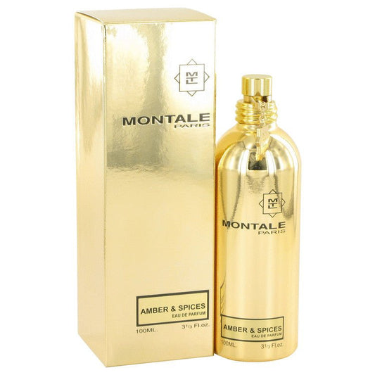 Montale Amber & Spices by Montale Eau De Parfum Spray (Unisex) 3.3 oz for Women - Thesavour