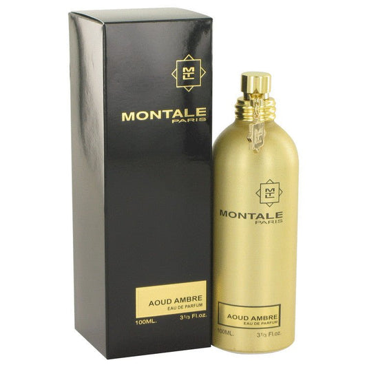 Montale Aoud Ambre by Montale Eau De Parfum Spray (Unisex) 3.4 oz for Women - Thesavour