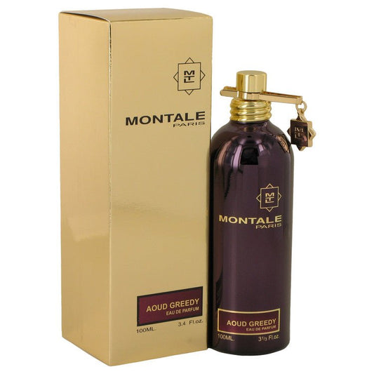 Montale Aoud Greedy by Montale Eau De Parfum Spray (Unisex) 3.4 oz for Women - Thesavour