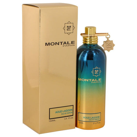 Montale Aoud Lagoon by Montale Eau De Parfum Spray (Unisex) 3.4 oz for Women - Thesavour